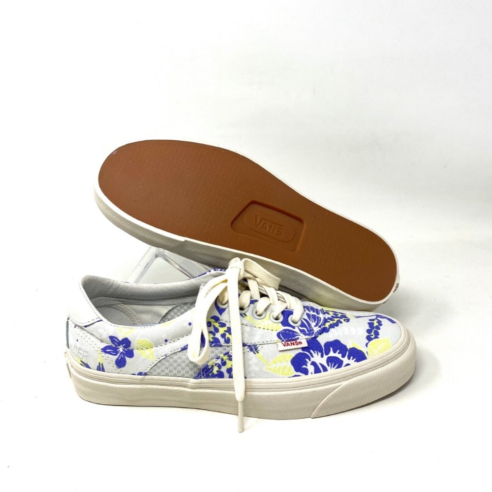 💖MEGA SALE💖VANS Acer Mesh Ni Sp Barely Women White Blue Canvas VN0A5DXZ3X6 - Picture 9 of 10